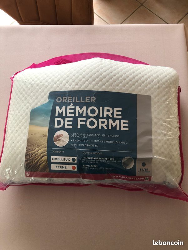 conforama oreiller memoire de forme