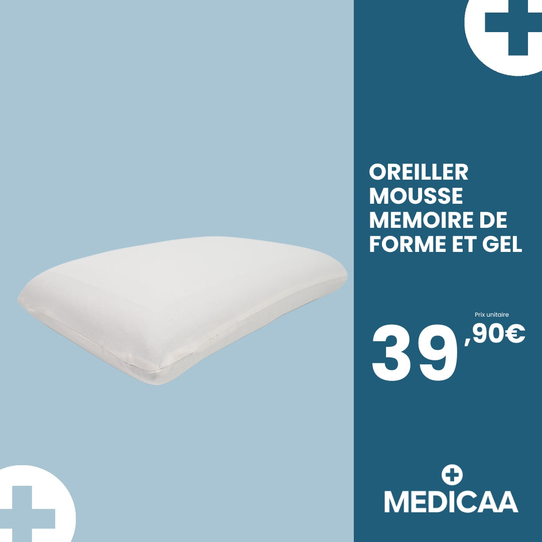 oreiller rectangulaire memoire de forme