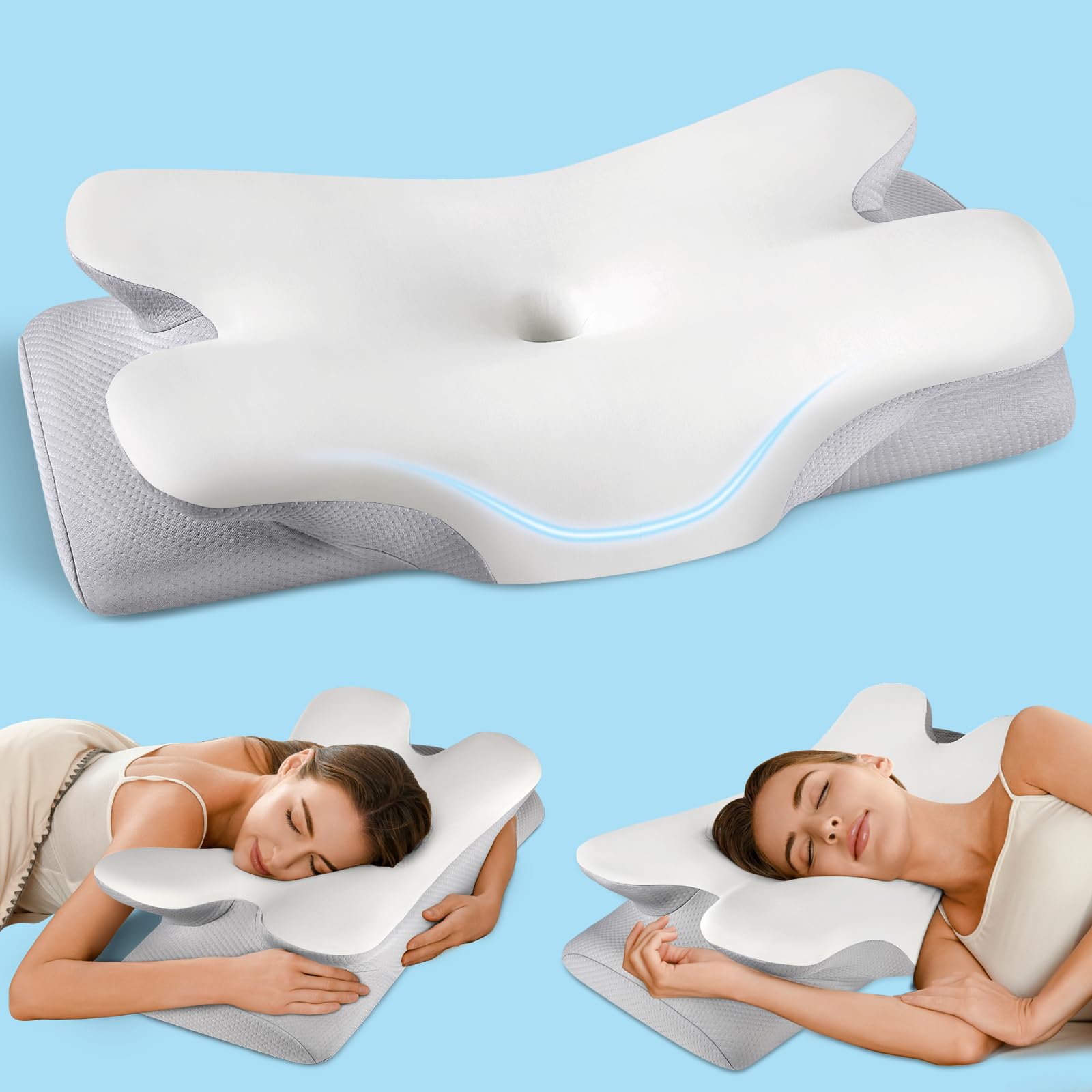 oreiller pour cervicales douloureuses